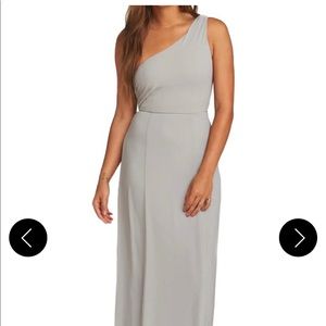 ISO Show Me Your Mumu Eliza one shoulder grey